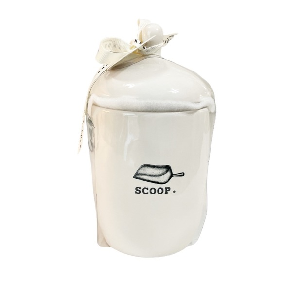 NEW Rae Dunn SCOOP Sugar Jar with Lid - Picture 3 of 6